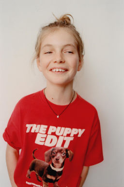 CAMISETA ESTAMPADO PERROS / Rojo - Zara фото 6