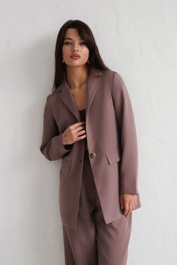 Жакет удлинённый с английским воротником - Martichelli фото 165