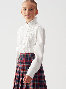 Блузка с длинными рукавами