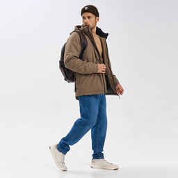 RODOS Куртка демисезонная мужская осень/весна М-310 Серый  фото 50