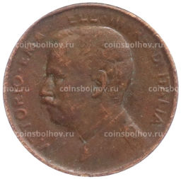 Монета 1 чентезимо 1912 года Италия