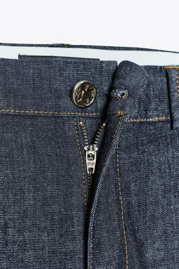 Z1975 BOOTCUT DENIM TROUSERS - Zara фото 8