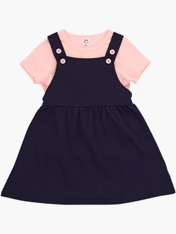 Комплект с футболкой UD 7596/7597 крем-роз/синий - Mini maxi фото 4