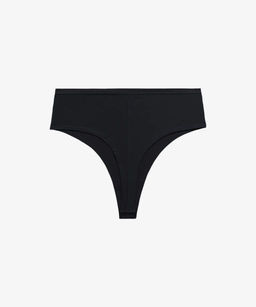 ATLANTIC 3CLP-008 Трусы бразилиана с завышенной талией High Brazilian - набор 3 шт. черный  фото 4