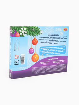 Свеча своими руками на новый год Снеговик в колпаке, набор для творчества