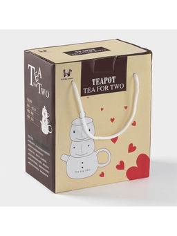 Набор чайный Чай для двоих, 3 предмета: чайник 400 мл, 2 чашки 200 мл, керамика