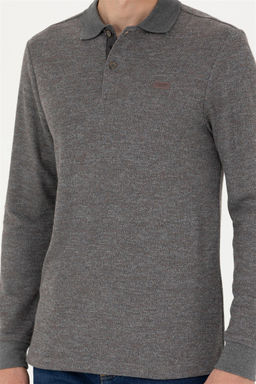 Мужской серый меланжевый свитшот - U.s. polo assn фото 13