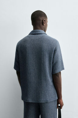 TEXTURED POLO SHIRT - Zara фото 3