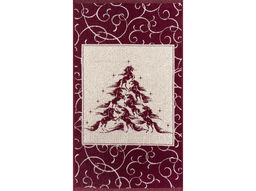 Полотенце махровое 6с103.412ж1 Лошадиная елка (кр.дерево1) 50х90см