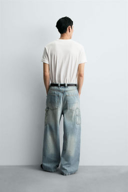 WIDE BAGGY FIT JEANS - Zara фото 3