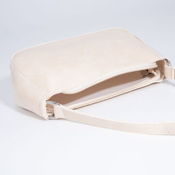 Сумка-багет на молнии, цвет бежевый - Simaland фото 5