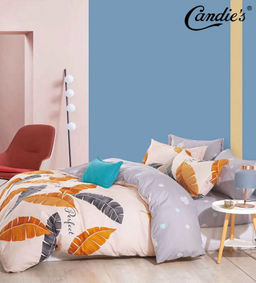 КПБ Candies Поплин на резинке по кругу CANPRK077 1.5 спальный