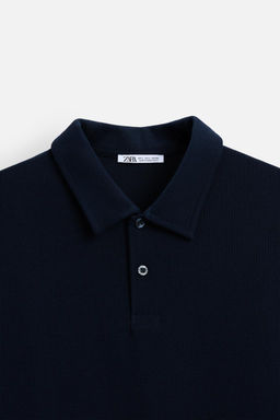 TEXTURED POLO SHIRT - Zara фото 9