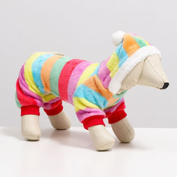 Комбинезон Радуга с капюшоном, размер XS (ДС 20 см, ОГ 30 см, ОШ 20 см) - Simaland фото 16