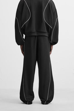 CONTRAST TECHNICAL TROUSERS - Zara фото 3