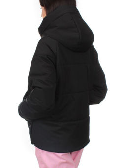 288 BLACK Куртка зимняя облегченная женская (верблюжья шерсть) - Fashion фото 8