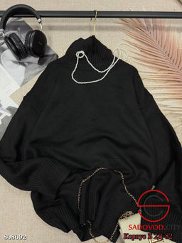 свитер женский с высоким горлом