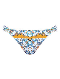 -72% ТРУСЫ КУПАЛЬНЫЕ ЖЕН. Milavitsa 480018/182 белый набивной