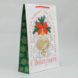 Пакет ламинированный вертикальный Все,что мечтаешь, L 28 38 9 см - Доступные радости фото 2