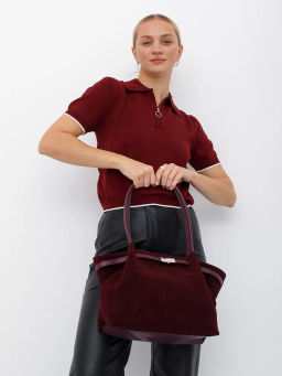 Сумка 990181NN wine red Natale Navetta