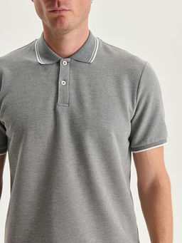 Polo Yaka Erkek Dokulu Ti??rt