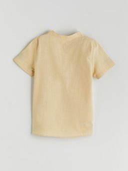 Hakim Yaka Erkek ?ocuk G?mlek ve ?ort 2li,