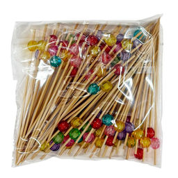 Шампур бамбук 12 см "Круглый кристалл"