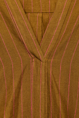 CAMISA RAYAS 100% LINO / rayas - Zara фото 7