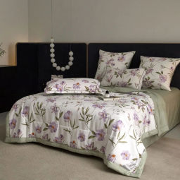 Одеяло Mency двухстороннее с простыней и наволочками ODMENHD09 Семейный