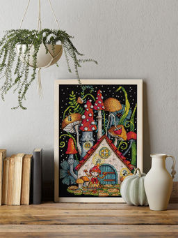 Набор для вышивания PANNA VS-7321 Грибной домик 19 х 24.5 см