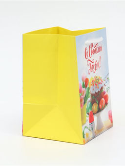 Цена за 2 шт. Пакет подарочный, упаковка, «Со Светлой Пасхой!», 12×18×12 см