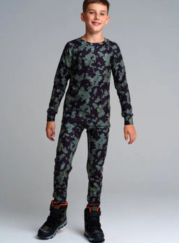 32311249 Термокомплект трикотажный для мальчиков: брюки, толстовка для эпизодического использования