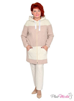 Толстовка Модель №1426 размеры 44-84 - Plusmoda фото 8