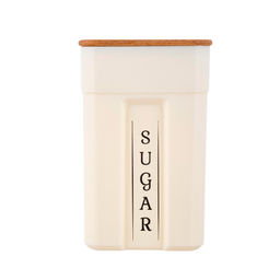 Набор банок для сып. продуктов 3шт. 0,75л Sugar&Spice Rosemary с дерев.крышкой на подст. арт. SE1068 - Полимербыт фото 4