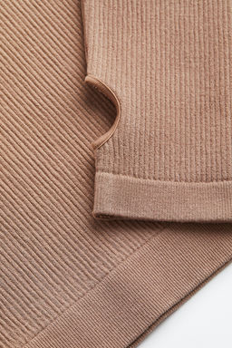 Top cropped en mezcla de viscosa - H&m фото 2