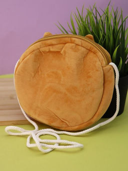 Сумочка плюшевая "Beaver", ginger (16*14 см)