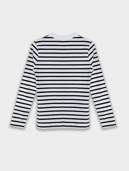 Джемпер женский в бело-черную полоску - Mark formelle фото 7