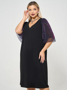 Платье 0218-2 чёрный кварц - Dora фото 79