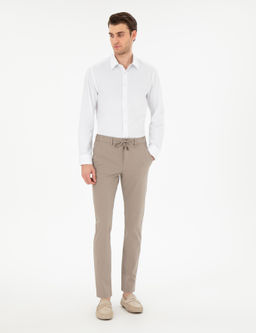 Vizon Slim Fit Esnek Jogger Kanvas Pantolon - Pierre cardin фото 3