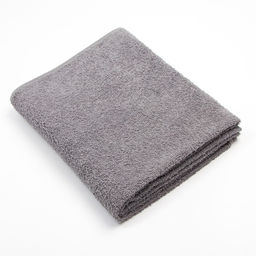 Полотенце махровое Экономь и Я 70х140 см, цвет серый, 100% хлопок, 350 гр/м2  фото 2