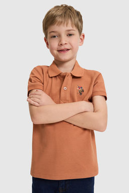 Erkek Гocuk GГl Kurusu Polo Yaka Basic TiЕГrt - U.s. polo assn фото 3