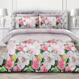 Постельное белье, комплект Евро Макси Ницца, 4 предмета: пододеяльник на пуговицах 240х215см, простыня классическая 220х240см, 2 наволочки 70х70см с клапаном-запахом, бязь Комфорт 121г/м2, хлопок 100%, упаковка классическая ПВХ 34,5х41см, Дома - Домашняя мода фото 5