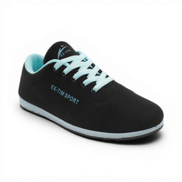 Кроссовки 5014-5 черно бирюзовые