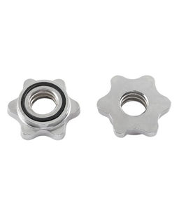 Гриф для штанги прямой STARFIT BB-103 150 см, d=25 мм, металл, с металлическими замками, хром - Jogel фото 5