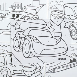 Набор для рисования Гонки в пакете - Школа талантов фото 5