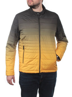 8341L GREEN/YELLOW Куртка мужская демисезонная (100 гр. синтепон)