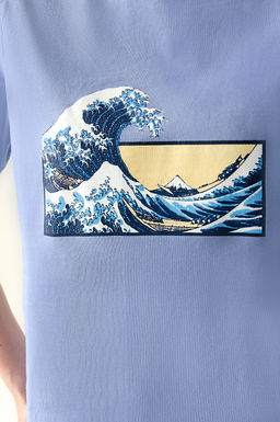 Арт. 3-1146 Футболка женская 42-50 (5 шт) Цвет:сиреневый - Калинка фото 15