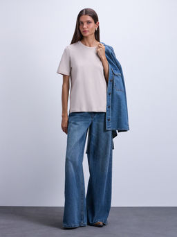 Базовая футболка из хлопка W_REGULAR3-62 / Zarina  фото 3