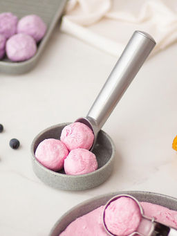 Ложка для мороженого Доляна «Магнат», 18 см, шарик 5×4 см, нержавеющая сталь