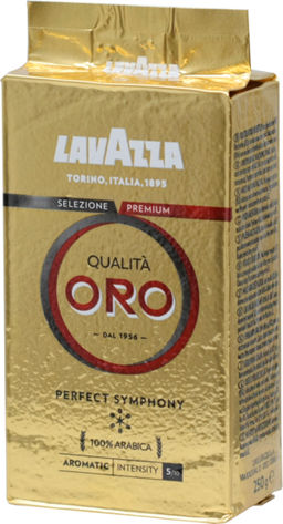 LAVAZZA. ORO (молотый) 250 гр. мягкая упаковка